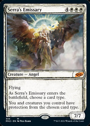 Serra's Emissary (Sketch) [Modern Horizons 2] Magic: The Gathering