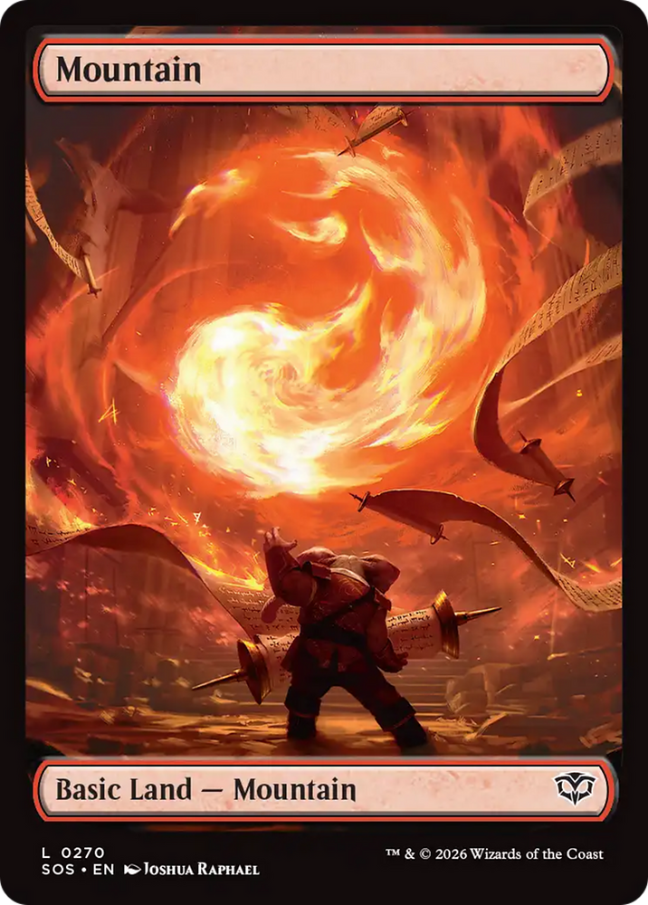 Mountain (0270) [Secrets of Strixhaven] Magic: The Gathering