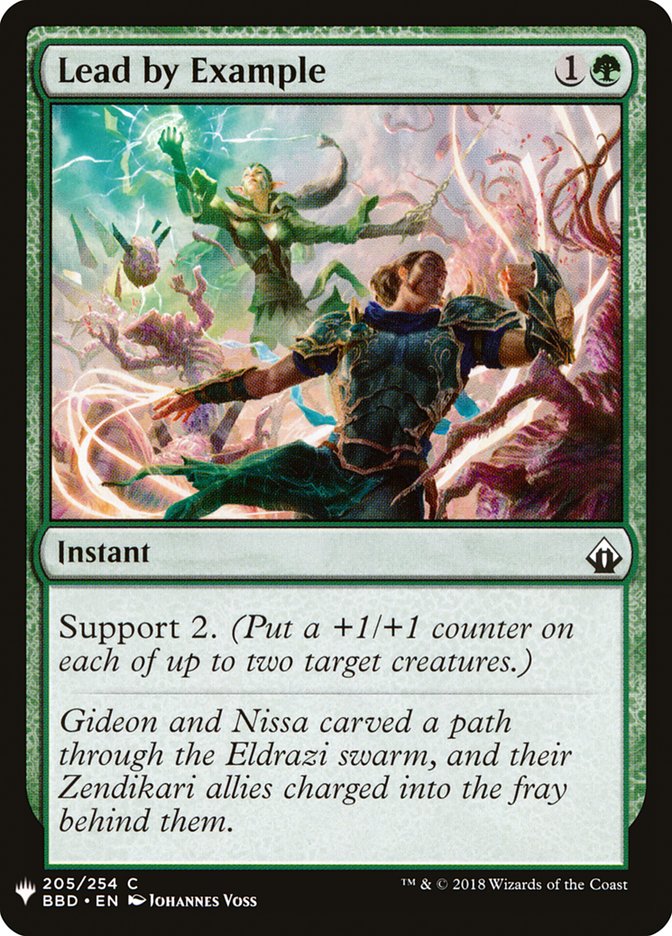 Lead by Example [Mystery Booster] Magic: The Gathering