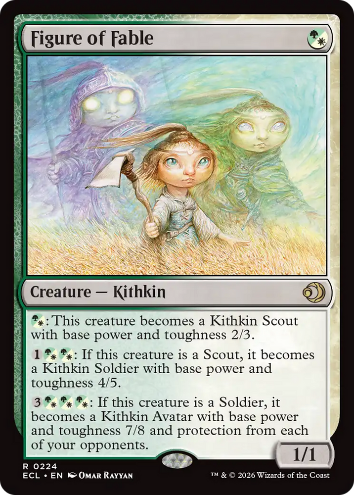 Figure of Fable [Lorwyn Eclipsed] Magic: The Gathering