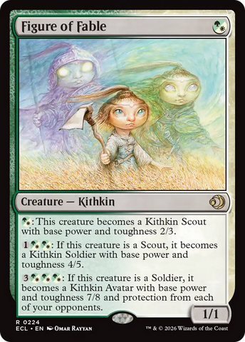 Figure of Fable [Lorwyn Eclipsed] Magic: The Gathering