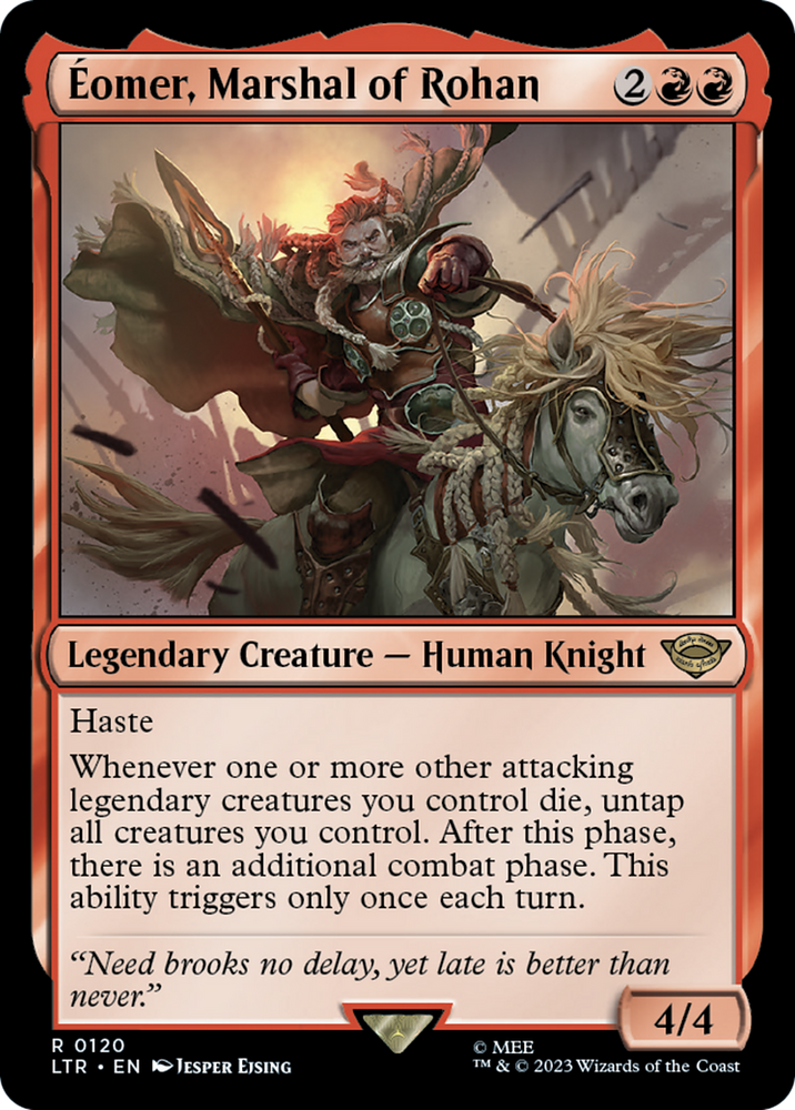 Eomer, Marshal of Rohan [The Lord of the Rings: Tales of Middle-Earth] Magic: The Gathering