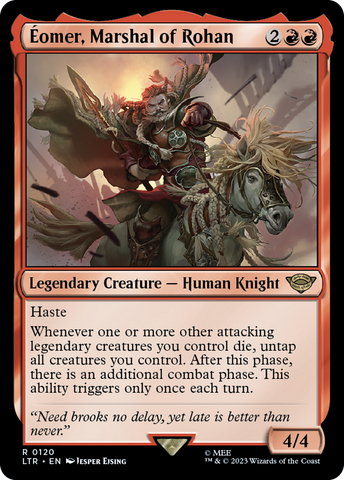 Eomer, Marshal of Rohan [The Lord of the Rings: Tales of Middle-Earth] Magic: The Gathering