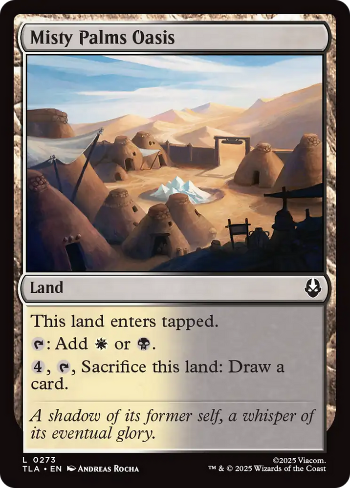 Misty Palms Oasis [Avatar: The Last Airbender] Magic: The Gathering