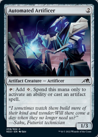 Automated Artificer [Kamigawa: Neon Dynasty] Magic: The Gathering