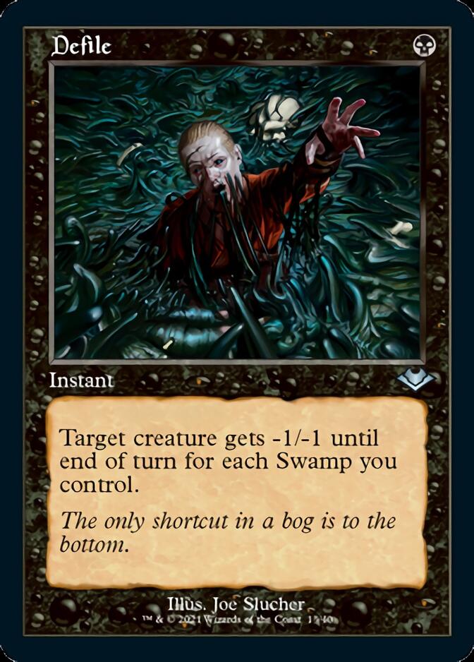 Defile (Retro Foil Etched) [Modern Horizons] Magic: The Gathering