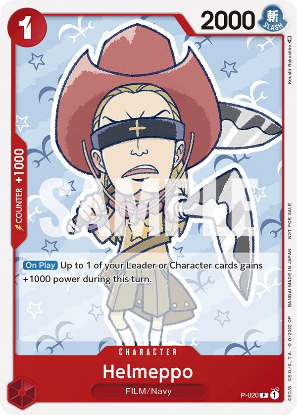 Helmeppo (One Piece Film Red) [One Piece Promotion Cards] Bandai