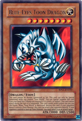 Blue-Eyes Toon Dragon [RP01-EN050] Rare Yu-Gi-Oh!