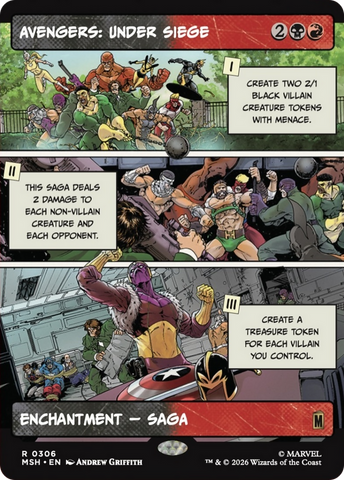 Avengers: Under Siege (Showcase) [Marvel Super Heroes] Magic: The Gathering