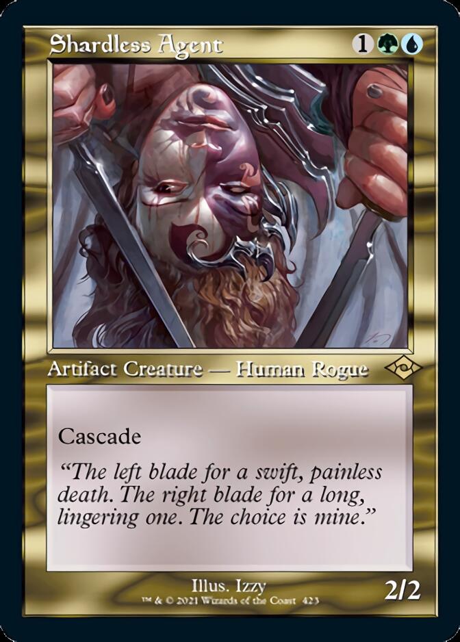 Shardless Agent (Retro Foil Etched) [Modern Horizons 2] Magic: The Gathering