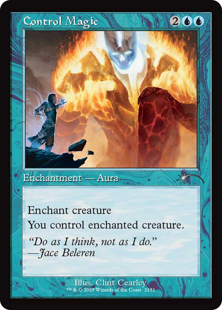 Control Magic (Retro Frame) [Secret Lair Drop Series] Magic: The Gathering
