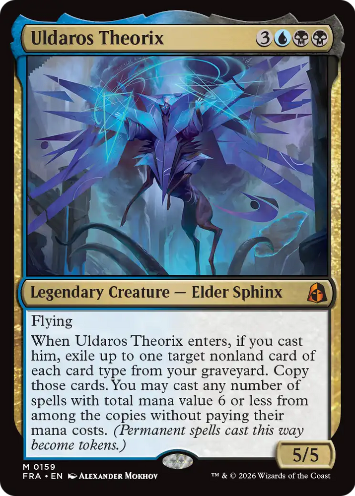Uldaros Theorix [Reality Fracture] Magic: The Gathering