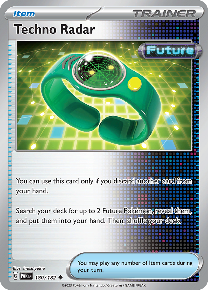 Techno Radar (180/182) [Scarlet & Violet: Paradox Rift] Pokémon