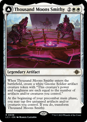 Thousand Moons Smithy // Barracks of the Thousand [The Lost Caverns of Ixalan] Magic: The Gathering