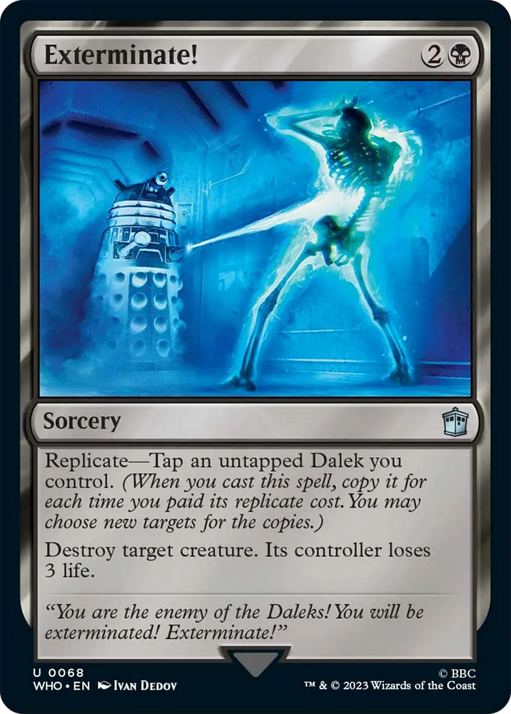 Exterminate! [Doctor Who] Magic: The Gathering