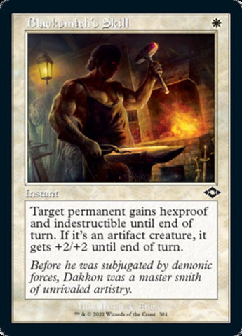 Blacksmith's Skill (Retro Foil Etched) [Modern Horizons 2] Magic: The Gathering