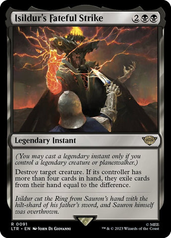Isildur's Fateful Strike [The Lord of the Rings: Tales of Middle-Earth] Magic: The Gathering