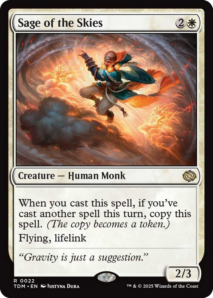 Sage of the Skies [Tarkir: Dragonstorm] Magic: The Gathering