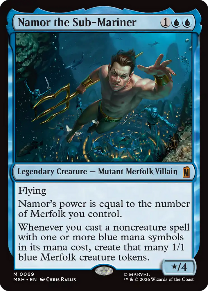 Namor the Sub-Mariner [Marvel Super Heroes] Magic: The Gathering