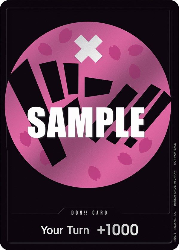 DON!! Card (Pink) [One Piece Promotion Cards] Bandai