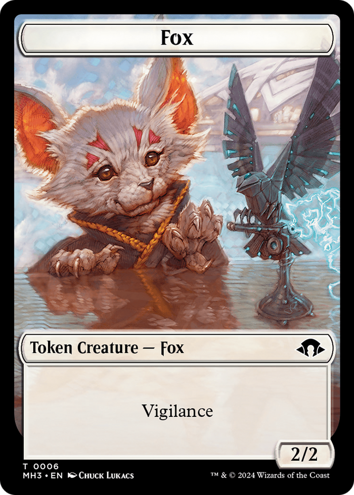 Fox Token [Modern Horizons 3 Tokens] Magic: The Gathering