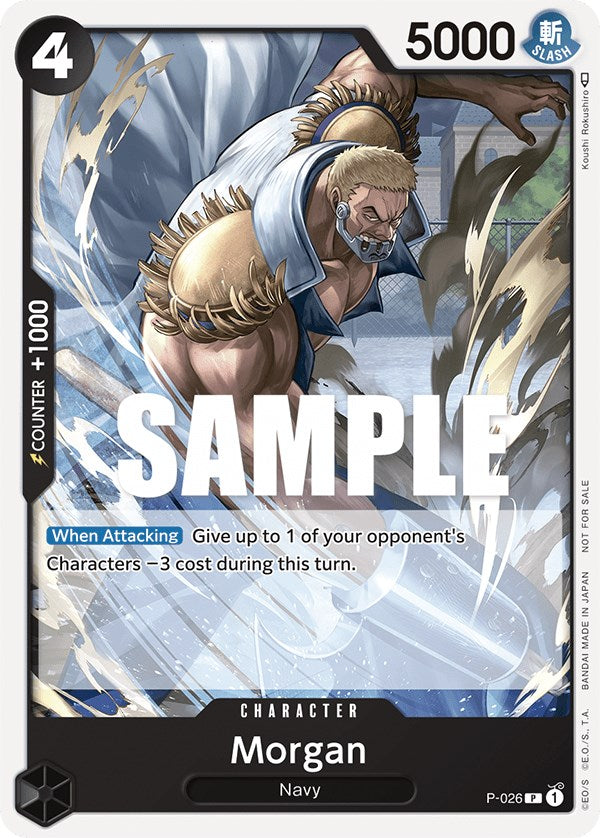 Morgan (Pirates Party Vol. 2) [One Piece Promotion Cards] Bandai