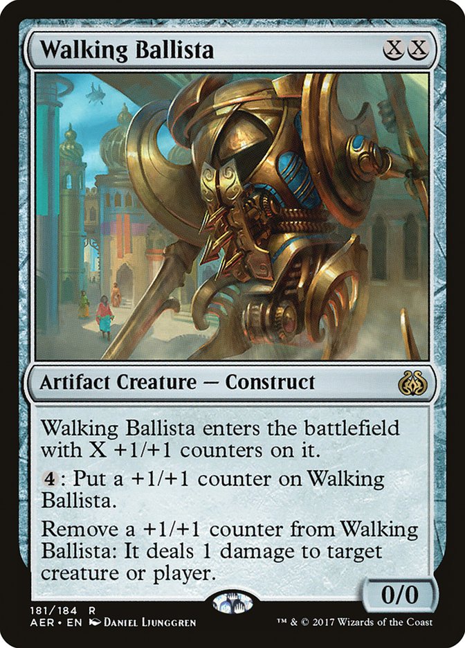 Walking Ballista [Aether Revolt] Magic: The Gathering