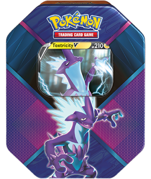 Galar Challengers - Collector's Tin (Toxtricity V) Pokémon