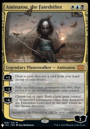Aminatou, the Fateshifter [The List] Magic: The Gathering