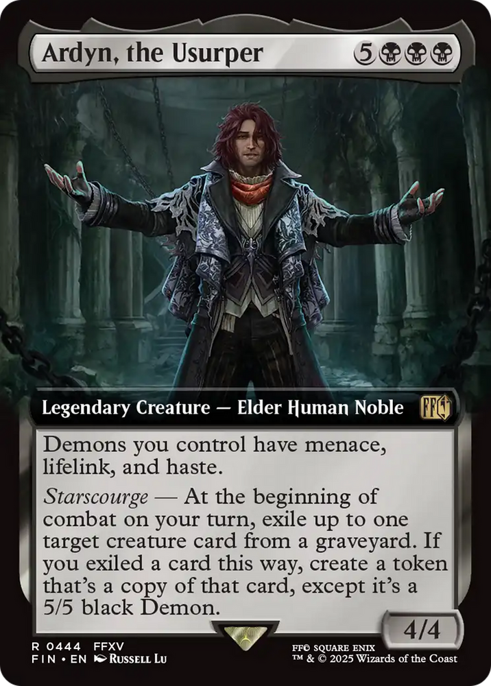 Ardyn, the Usurper (Extended Art) [FINAL FANTASY] Magic: The Gathering