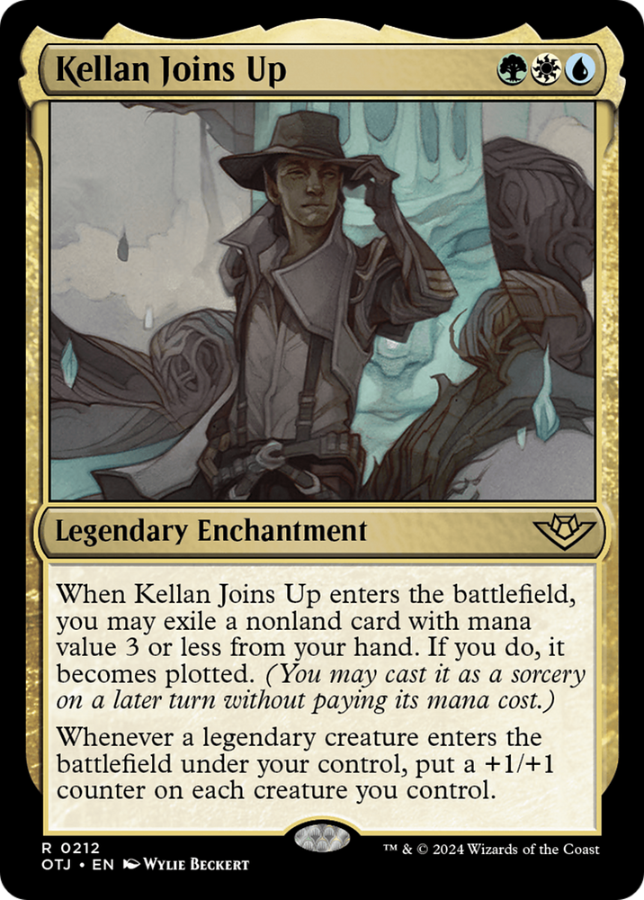 Kellan Joins Up [Outlaws of Thunder Junction] Magic: The Gathering