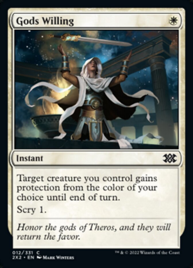 Gods Willing [Double Masters 2022] Magic: The Gathering