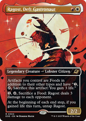 Ragost, Deft Gastronaut (Borderless) [Edge of Eternities] Magic: The Gathering