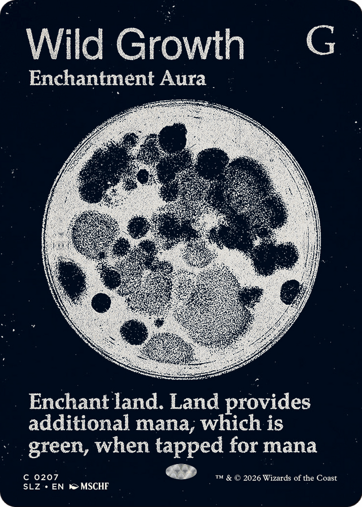 Wild Growth (0207) [Secret Lair x MSCHF: The Zeta Set] Magic: The Gathering