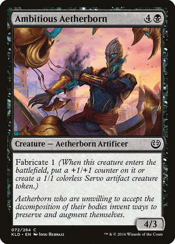 Ambitious Aetherborn [Kaladesh] Magic: The Gathering