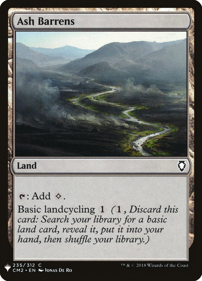 Ash Barrens [Mystery Booster] Magic: The Gathering