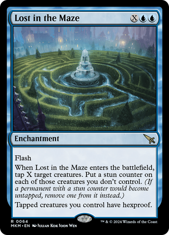 Lost in the Maze [Murders at Karlov Manor] Magic: The Gathering