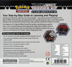 Black & White - Trainer Kit: 2-Player learn-to-play Set Pokémon
