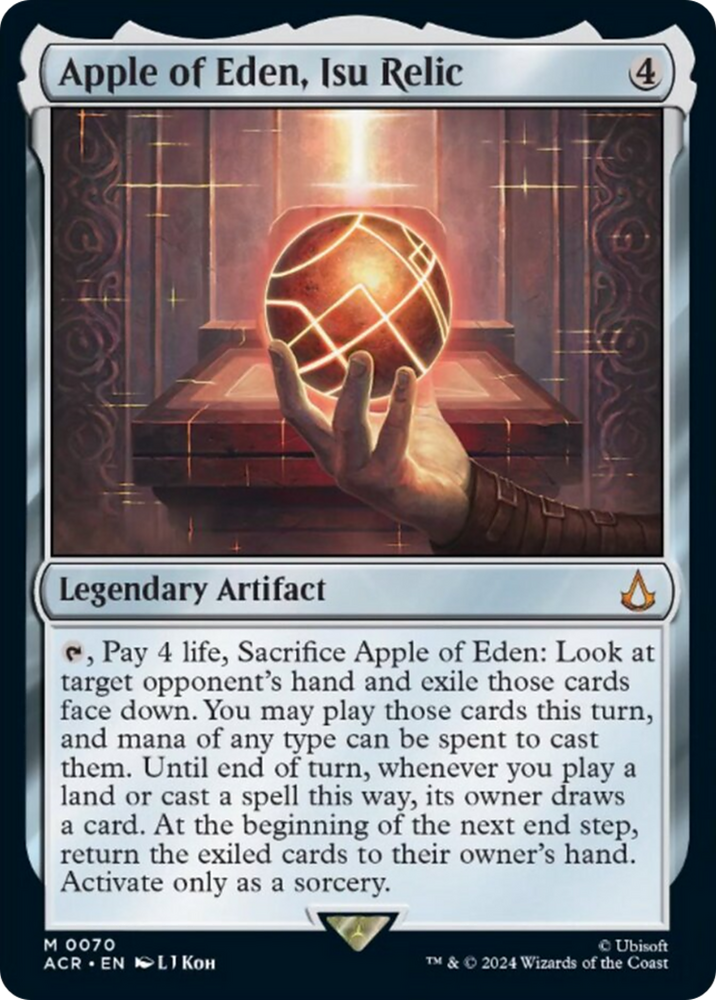 Apple of Eden, Isu Relic [Assassin's Creed] Magic: The Gathering