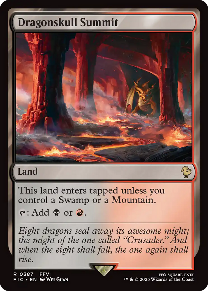 Dragonskull Summit [FINAL FANTASY Commander] Magic: The Gathering