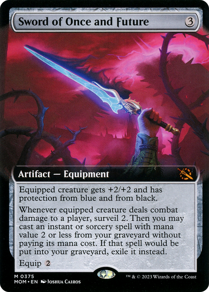 Sword of Once and Future (Extended Art) [March of the Machine] Magic: The Gathering