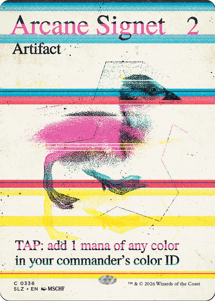 Arcane Signet (0336) [Secret Lair x MSCHF: The Zeta Set] Magic: The Gathering