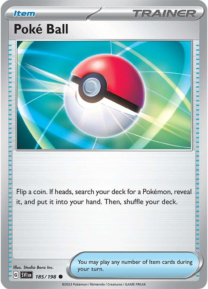 Poke Ball (185/198) [Scarlet & Violet: Base Set] Pokémon
