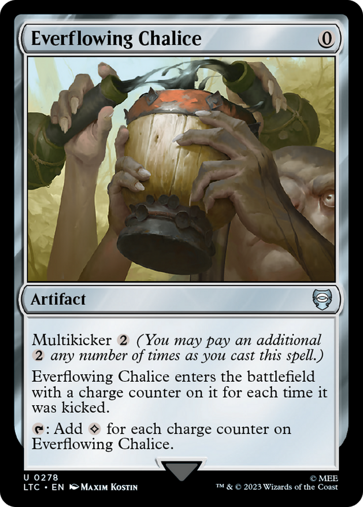 Everflowing Chalice [The Lord of the Rings: Tales of Middle-Earth Commander] Magic: The Gathering