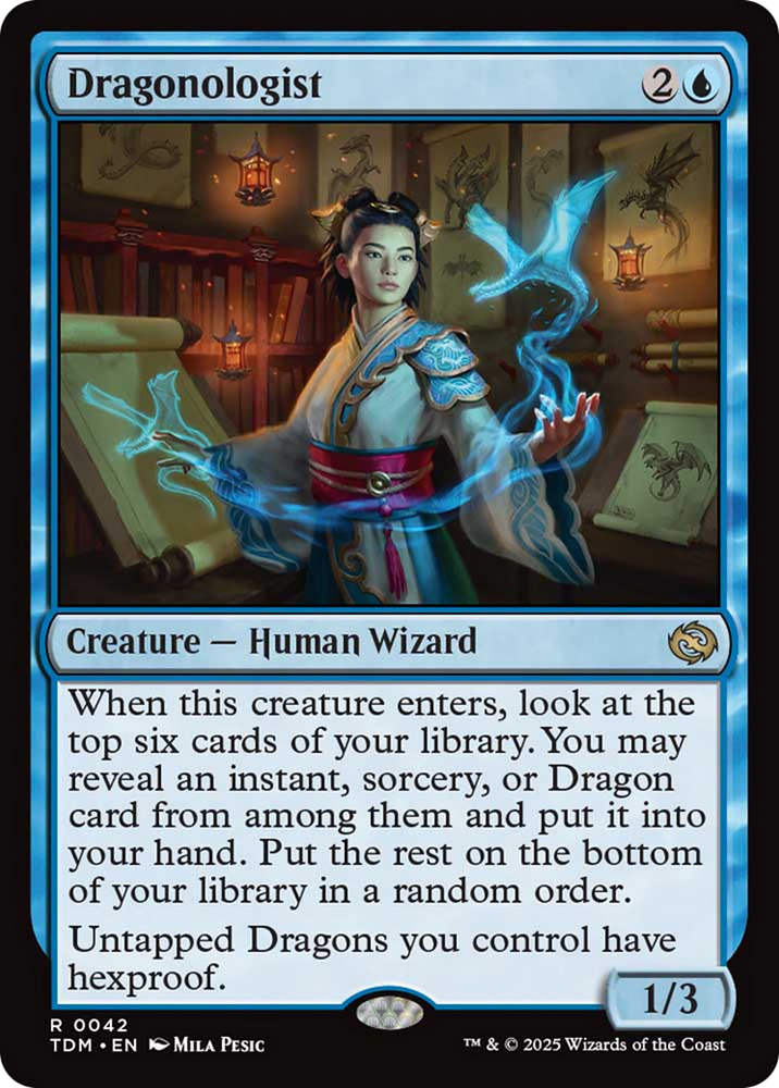 Dragonologist [Tarkir: Dragonstorm] Magic: The Gathering