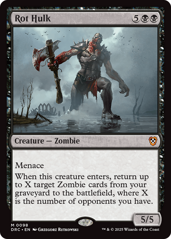 Rot Hulk [Aetherdrift Commander] Magic: The Gathering