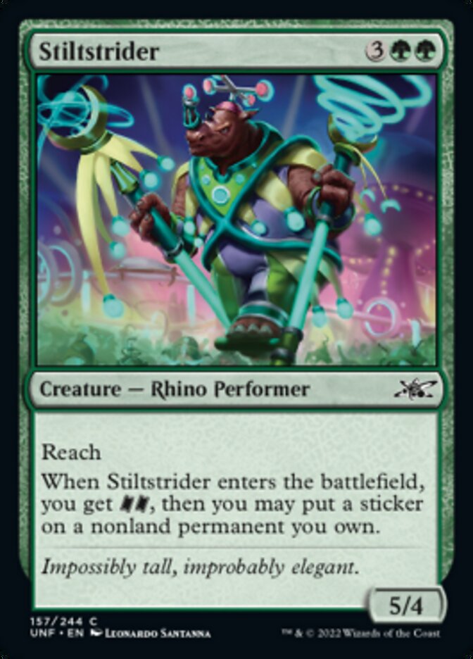 Stiltstrider [Unfinity] Magic: The Gathering