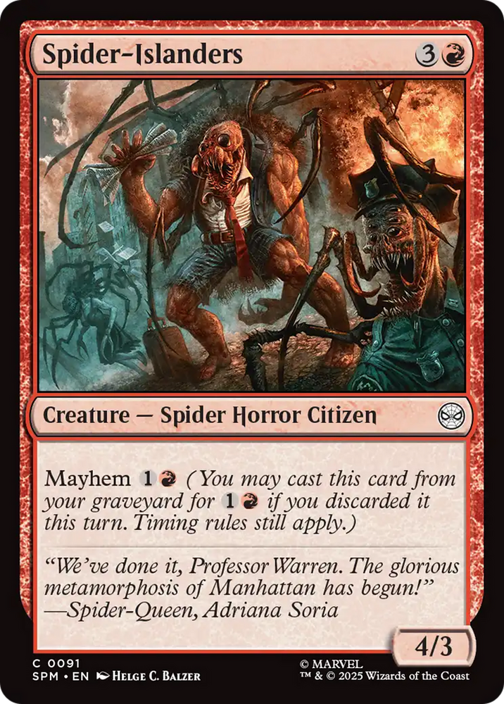 Spider-Islanders [Marvel's Spider-Man] Magic: The Gathering