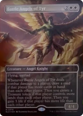 Battle Angels of Tyr (Rainbow Foil) [Secret Lair Drop Series] Magic: The Gathering