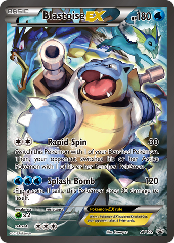 Blastoise EX (XY122) [XY: Black Star Promos] Pokémon